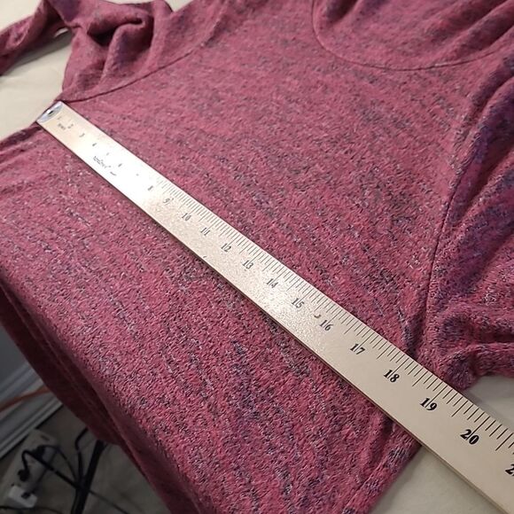 Ern London sz M cowl neck sweater pockets - Picture 5 of 5